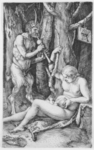 Satyrfamilie door Albrecht Dürer