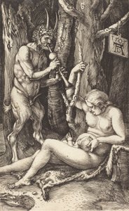 Satyrfamilie door Albrecht Dürer