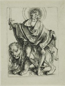 Sol Justitiae (De Rechter) door Albrecht Dürer