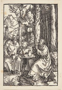 St. Antonius bezoekt St. Paulus in de Wildernis