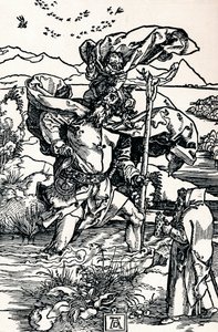 Sint Christoffel, 1500 1906 door Albrecht Dürer