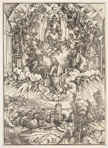 St. Johannes voor God en de Ouderen door Albrecht Dürer