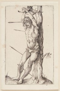 St. Sebastian bij de boom