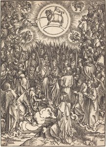 De Aanbidding van het Lam door Albrecht Dürer