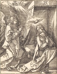 De Aankondiging door Albrecht Dürer