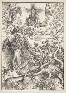 De Apocalyptische Vrouw door Albrecht Dürer