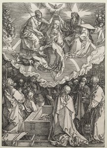 De Hemelvaart en Kroning van de Maagd door Albrecht Dürer