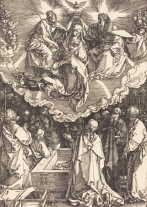 De Hemelvaart en Kroning van de Maagd, 1510 door Albrecht Dürer