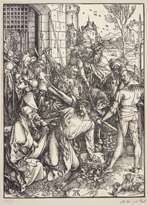Het Dragen van het Kruis door Albrecht Dürer