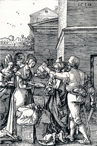 De onthoofding van Johannes de Doper, 1510 1906 door Albrecht Dürer