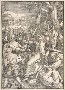 Het Verraad van Christus, uit De Grote Passie door Albrecht Dürer