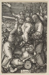 Het verraad van Christus, uit De Passie, 1508 door Albrecht Dürer