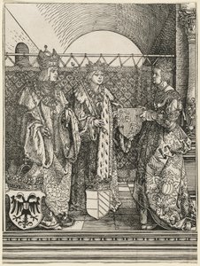 De Verloving van Filips de Schone met Johanna van Castilië door Albrecht Dürer
