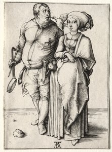 De Kok en Zijn Vrouw door Albrecht Dürer