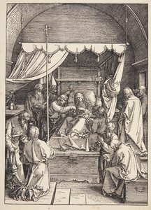 De dood van de Maagd door Albrecht Dürer