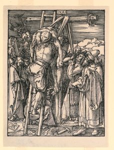 De Kruisafneming (De Afzetting), uit De Kleine Passie Serie door Albrecht Dürer