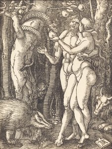De Val van de Mens, waarschijnlijk ca. 1509-1510 door Albrecht Dürer
