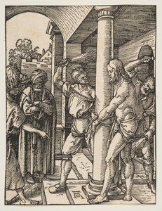 De Geseling, uit De Kleine Passie door Albrecht Dürer