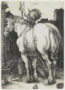 Het Grote Paard door Albrecht Dürer
