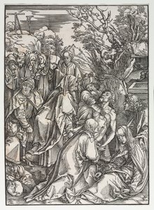 De Grote Passie: De Kruisafneming door Albrecht Dürer