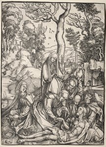 De Grote Passie:  De bewening van Christus door Albrecht Dürer