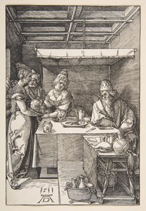 Het Hoofd van Sint Johannes de Doper Gebracht naar Herodes door Albrecht Dürer