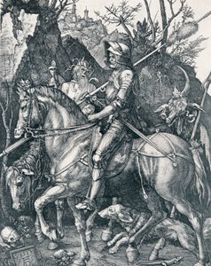 De Ridder, de Dood en de Duivel, 1513 1906 door Albrecht Dürer