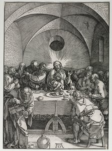 De Grote Passie: Het Laatste Avondmaal door Albrecht Dürer