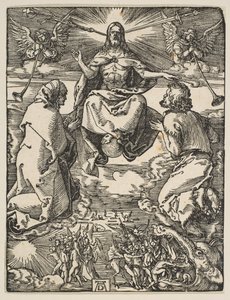 Het Laatste Oordeel, uit De Kleine Passie, ca. 1510 door Albrecht Dürer