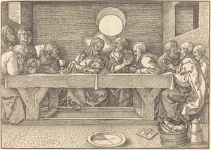 Het laatste avondmaal door Albrecht Dürer