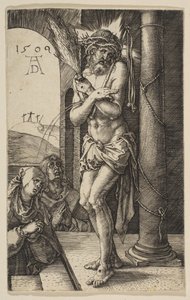 De Man van Smarten, uit De Passie, 1509 door Albrecht Dürer