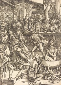 Het martelaarschap van Sint Jan, waarschijnlijk c. 1496-1498