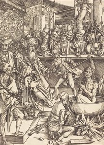 Het martelaarschap van Sint Jan, waarschijnlijk ca. 1496-1498