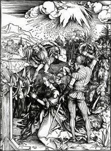 Het Martelaarschap van Sint Catharina door Albrecht Dürer