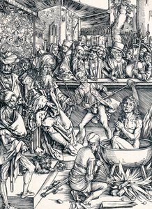 Het Martelaarschap van St. Johannes, 1498