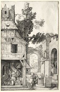 De geboorte van Christus, 1504 door Albrecht Dürer