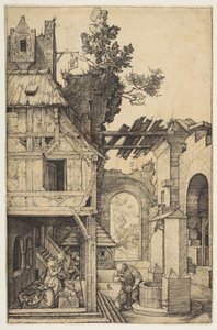 De Geboorte, 1504 door Albrecht Dürer