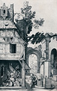 De geboorte van Christus, 1504 1906 door Albrecht Dürer