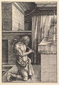 De boeteling, 1510 door Albrecht Dürer