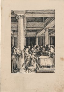 De Presentatie van Christus in de Tempel, uit Het Leven van de Maagd