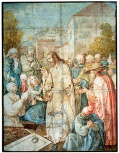 De opwekking van Lazarus, 1512