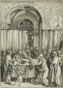 De afwijzing van Joachims offer, uit Het leven van de Maagd