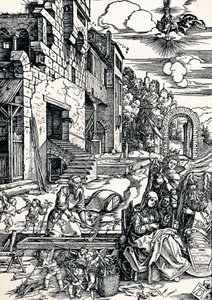 De Rust tijdens de Vlucht naar Egypte door Albrecht Dürer