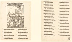 De schoolmeester, 1510 door Albrecht Dürer