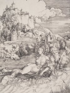 Het zeemonster door Albrecht Dürer