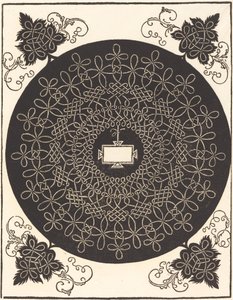 De tweede knoop (met een rechthoekige tablet) door Albrecht Dürer