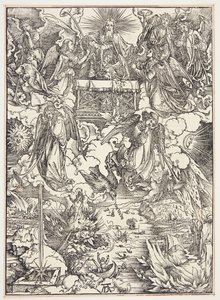De zeven trompetten door Albrecht Dürer