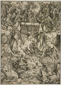 De zeven trompetten door Albrecht Dürer