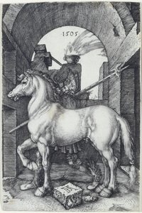 Het kleine paard door Albrecht Dürer