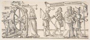 Het Wandtapijt in Michelfeld door Albrecht Dürer